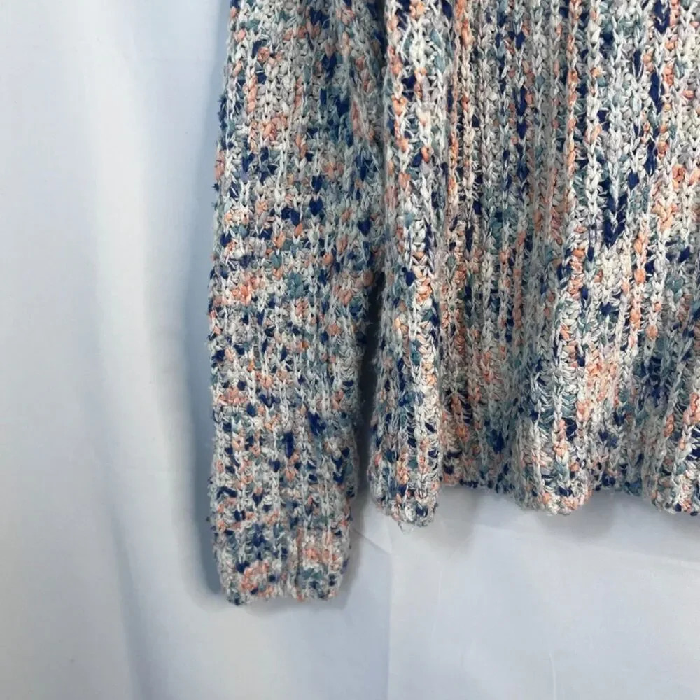 Silverflint Colorful Knit Fuzzy Soft Sweater Crew… - image 4